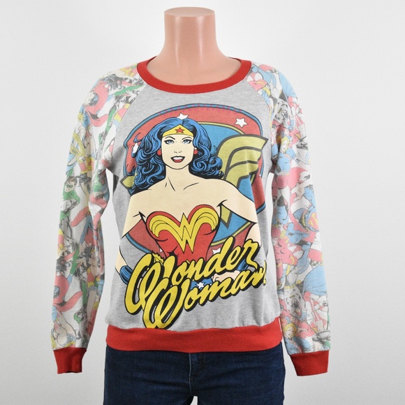 long sleeve wonder woman shirt